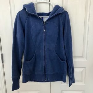 Lululemon Blue Scuba Hoodie